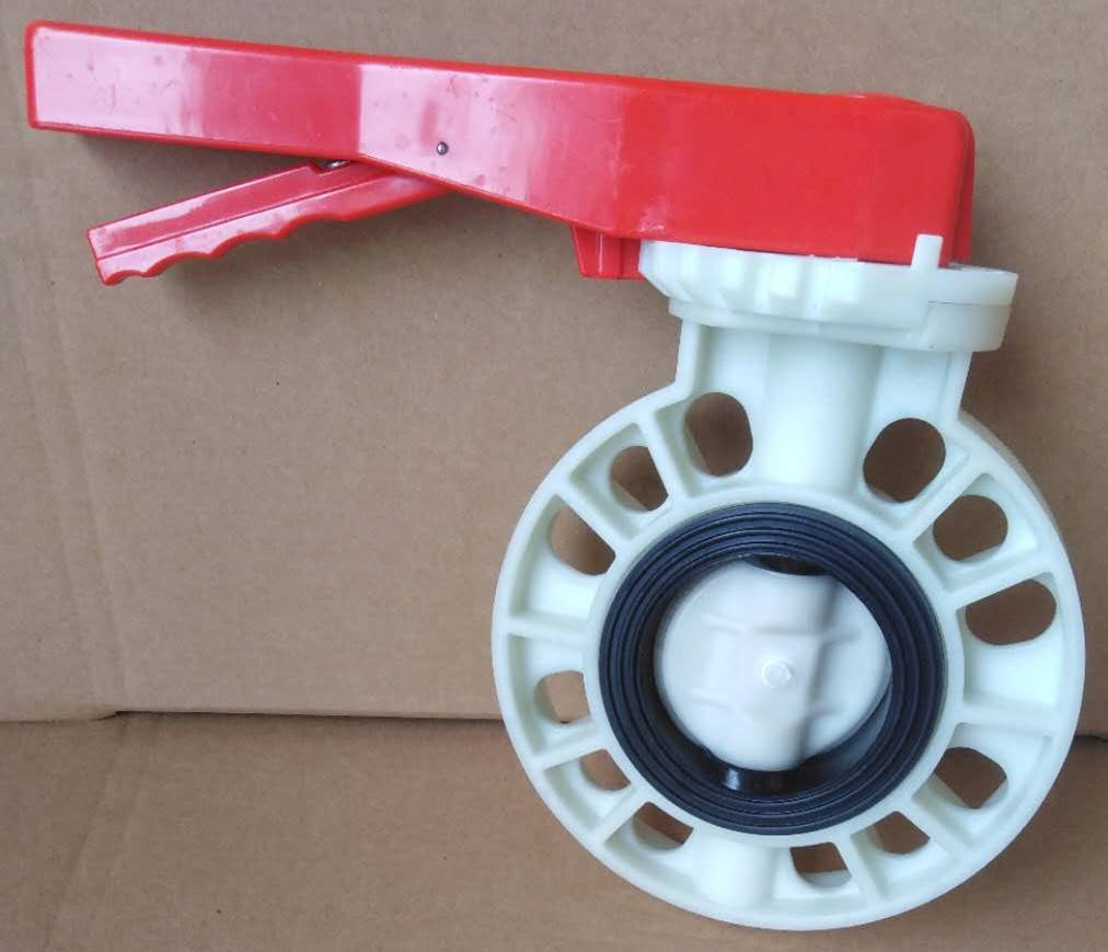3 inch PP butterfly valve