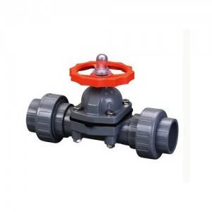 Fast delivery Water Filter Check Valve - UPVC double union Diaphragm Valve-dn15 to dn100 – DA YU PLASTIC
