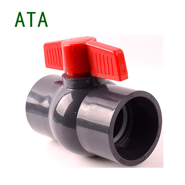 Free sample manufacturer supplier new design plastic pvc irrigation ball bypass water manual valve Featured Image