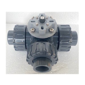 4-20mA 1-10V on off type AC220V DC24V electric motorized upvc pph butterfly valves ball valves