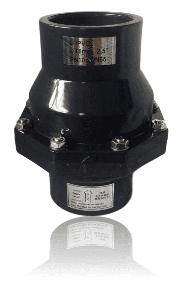 3/4″ to 6″ Metric PVC non return Swing Check Valve Factory Featured Image