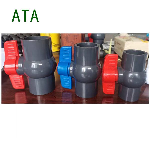 FREE sample beautiful color handle pvc lever ball valve drain valve water valve irrigation agriculture valve Featured Image