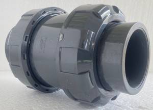 free sample manufacturer big sale pvc plastic wafer check valve without return spring for vertical pipes