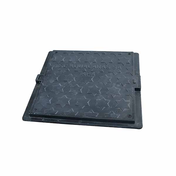 SF600B125F-101 hinged manhole cover with lock Featured Image