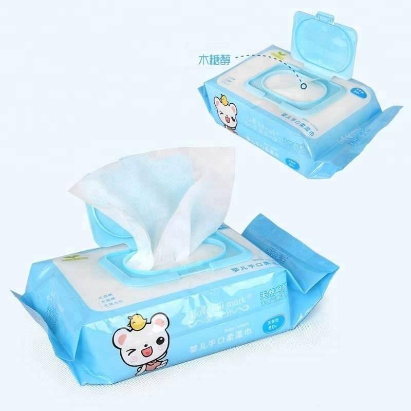 Non Woven Tissue Products Cleaning Faciall Baby wet Wipes 100%cotton Facial Towel