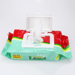 Hot sale Water natural care OEM baby wipes organic bamboo baby portable custom wet wipe