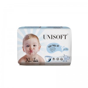 Low price High quality disposable Baby Diaper in bales in China