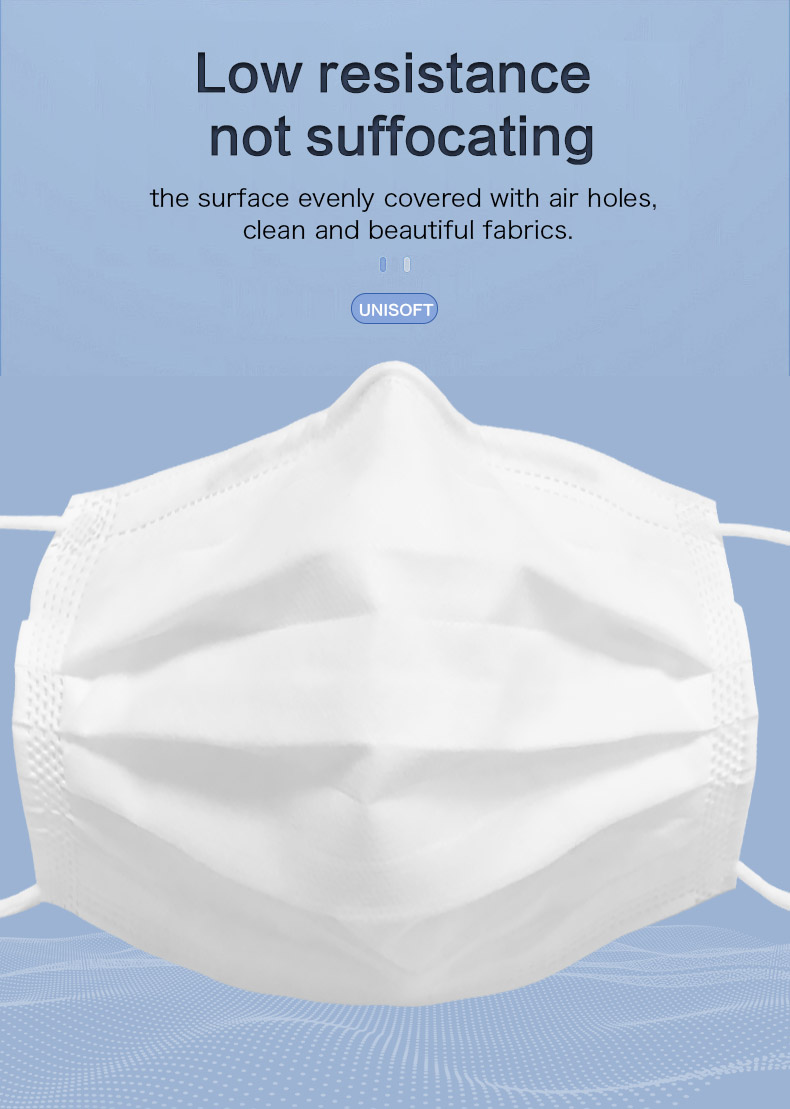 High Quality Face mask – 3-Ply face mask CE TEST REPORT – Union Paper