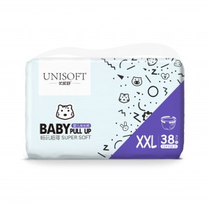 China wholesale Baby Diaper Pants - FDA CE ISO Baby pants diaper – Union Paper