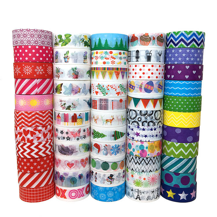 Factory Supply Custom Tape With Logo - Colorful Printed  Cloth Duct Tape – Baiyi