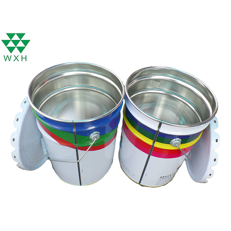 Download China 20l Round Tin Bucket Flower Shape For Paint Chemical Industrial Packaging Manufacturer And Factory Baolai