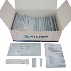 One step cheap Diagnostic Kit for Total Thyroxine with buffer