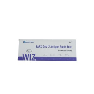 WIZ Biotech CE approved Self testing forSARS-CoV-2 Ag Nasal test