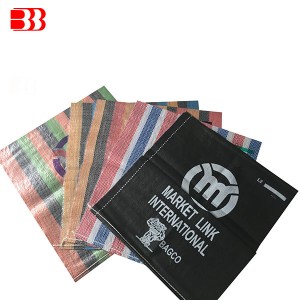 Factory making Pp Printed Bag - PP Striped  Woven Bag – Ben Ben