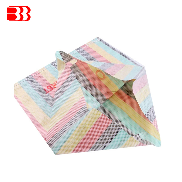 Manufacturing Companies for Zip Pp Woven Bag - PP Striped  Woven Bag – Ben Ben