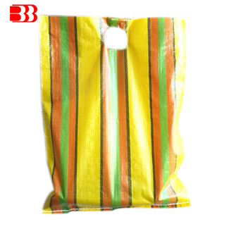 Leading Manufacturer for Laminated Pp Woven Cement Bag - PP Striped  Woven Bag – Ben Ben