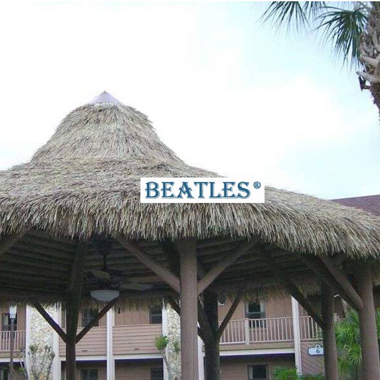 Factory source manufacturing Tiki Bar Synthetic Thatch Panel for Sale Wholesale to Bangkok