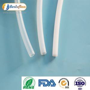 Thin Wall Ptfe Tubing Production of 0.7 0.85 1mm virgin  PTFE pipe