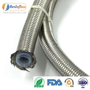 Corrugated ptfe hose manufacturers SAE 100R14 | BESTEFLON
