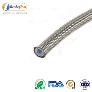 high pressure braided hose ptfe corrugated factory | BESTEFLON
