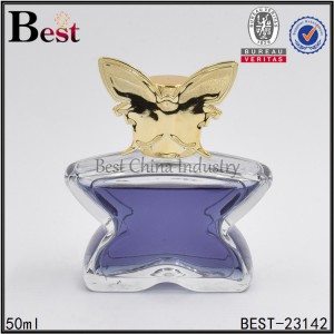star shaped glass perfume bottle 50ml