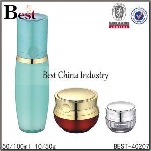 clear/red round acrylic jar 10g 50g, round acrylic bottle lotion bottle 50/100ml