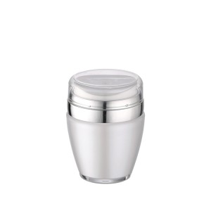 luxury airless pump cosmetic jar