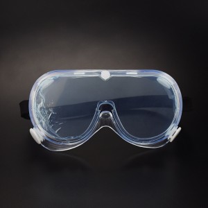 Factory stocks clear anti fog safety goggles protective