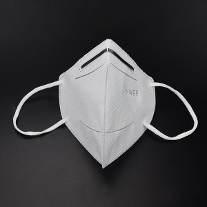 Factory stocks white kn95 mask with filter