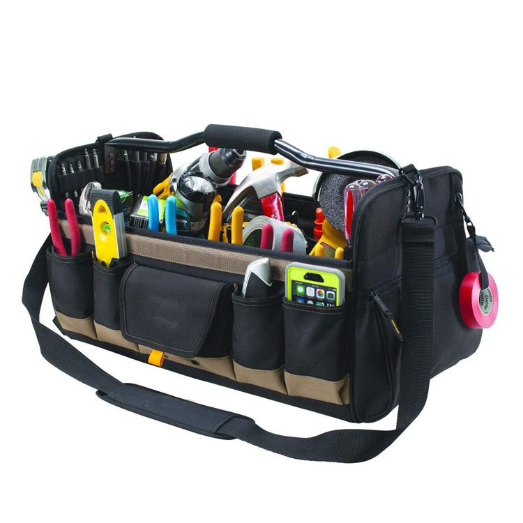 Χονδρικό Προσαρμογή 20 ιντσών Soft Side Tool Bag Αδιάβροχη Heavy Duty τσάντα Tool