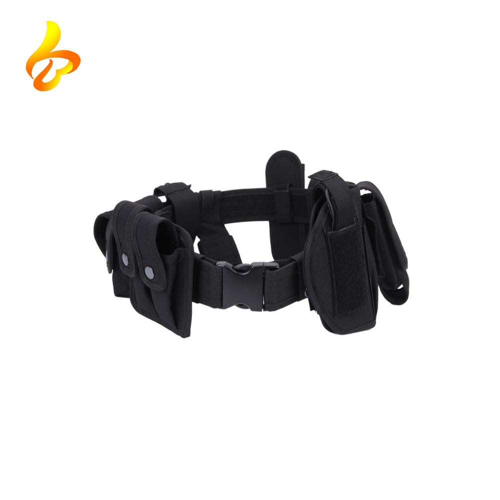 Black Law enforcement modular equipment system security military tactical duty utility belt