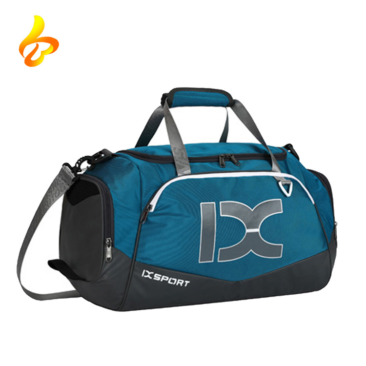 Athletic Sport Duffel Bag Luggage Gym Sports Bag with Shoe Compartment, Travel Duffel Bag