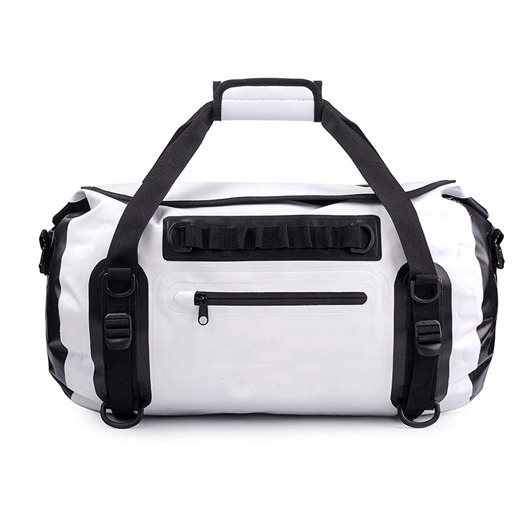 Factory Cheap Hot Medical Vehicle First Aid Kit Bag - Tarpaulin 500D PVC Eco-Friendly Roll Top 35L Welded Seams Waterproof Duffel Bag For Motorcycle – Best Trust Bags