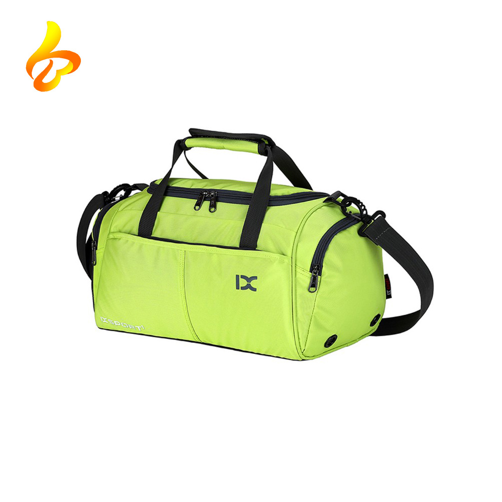 China Manufacturer Wholesale Polyester 600D Waterproof Custom Men Practical Sports Gym Bag