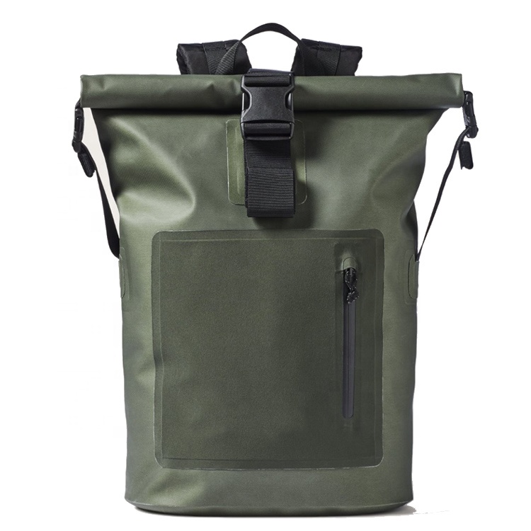 Wholesale Dealers of Cooler - Army Green Classic Best 100% Waterproof Dry Sack Backpack For Kayaking Beach Rafting Boating Camping – Best Trust Bags