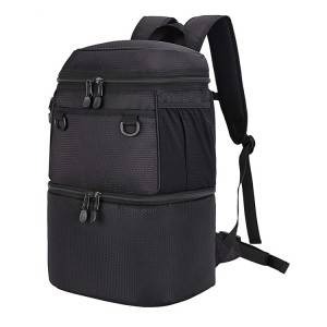 2 in 1 Insulated Cooler Backpack for Men Women Hiking Daypack with Lunch Compartment