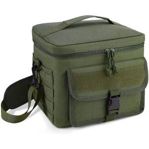Insulated Lunch Bag for Men, Tactical Cooler Bag With Shoulder Strap