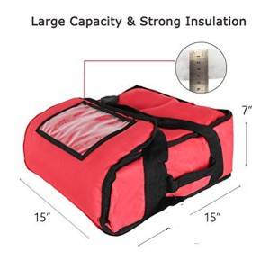 Thermal Pizza Delivery Bags Insulated Pizza Delivery Bag For Pizza