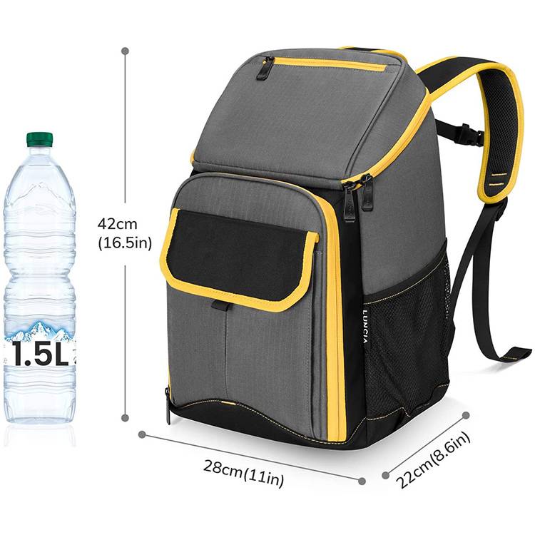 Wholesale Polyester 20L Zipper Insulated Cooler Backpack Bag Featured Image