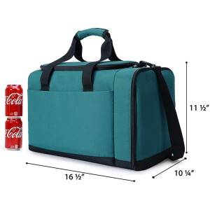46-Can Insulated Soft Cooler Portable Large Cooler Bag 32L Lunch Coolers for Picnic, Beach, Work, Camping