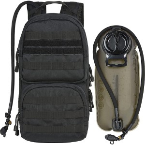 Tactical Molle Hydration Pack with 3L TPU Water Bladder