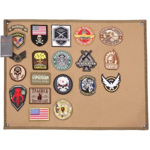 Tactical Patchs Display Board Foldable Military Patch Holder
