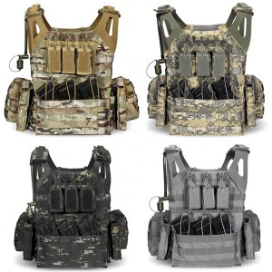 Security Tactical Vest Police Reflective Safety Duty Vest With Water Bladder
