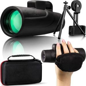 Wholesale Adults High Powered Monocular Telescope 12X50 with EVA Case