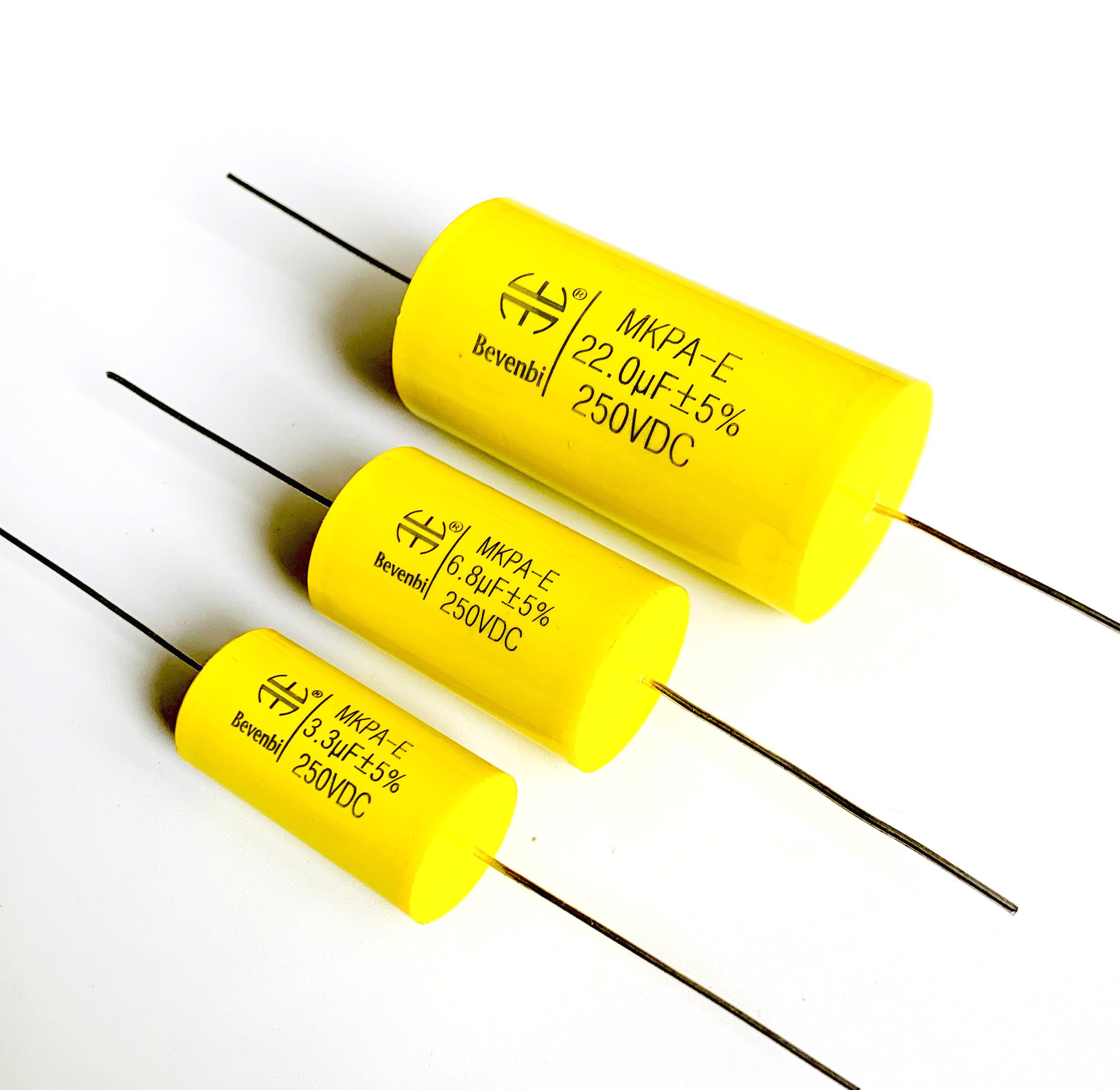 China Audio capacitor metallized polypropylene and polyester film
