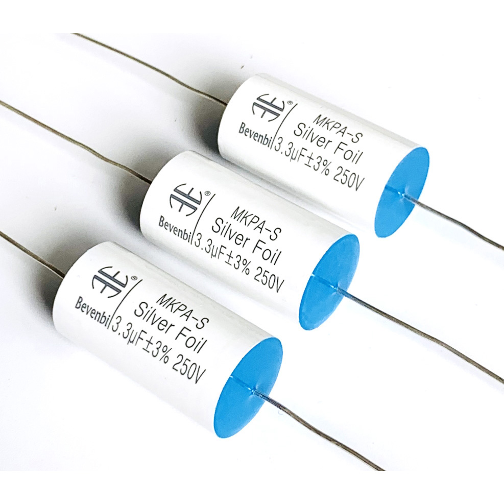 China wholesale Dayton Axial-Metallized Polypropylene Film Capacitor - S-Silver foil Capacitor MKPA-S – A Friend