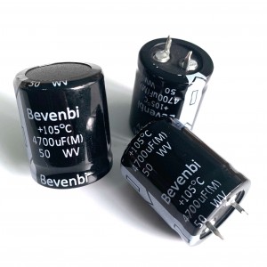 Snap In and Lug Aluminum Electrolytic Capacitors