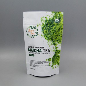 Factory making Dried Apple Packaging Bag - Wholesale matcha tea powder bag – Kazuo Beyin