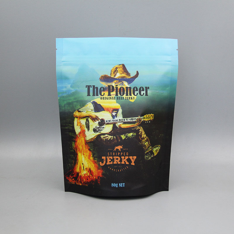 Factory best selling Chip Bag Packaging - Customized mylar beef jerkey bag – Kazuo Beyin Featured Image