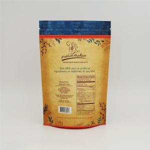 OEM/ODM China Stand Up Pouch Coffee Bags - OEM stand up zip lock paper bag with window – Kazuo Beyin